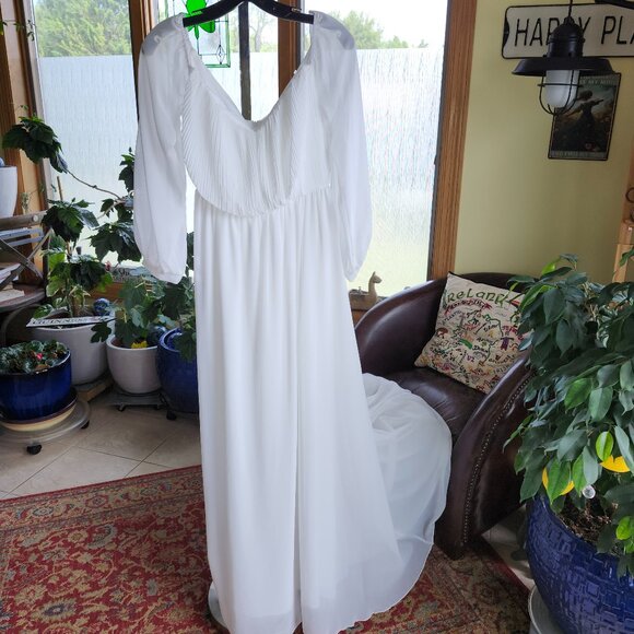 Gorgeous Destination/Beach/Wedding Georgette Dress S - Picture 1 of 13